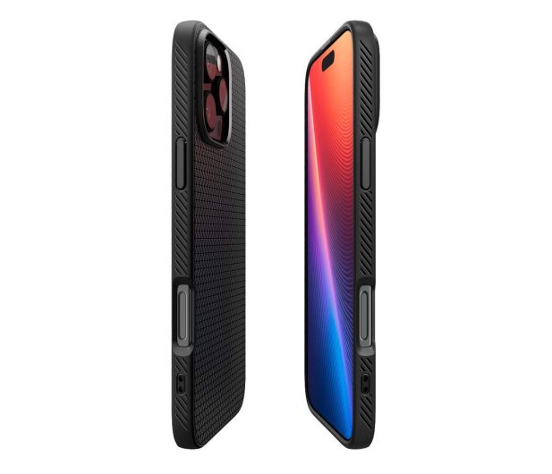 SPIGEN Liquid Air do iPhone 16 Pro Matte Black ACS08117 - 1279635 - zdjęcie 6